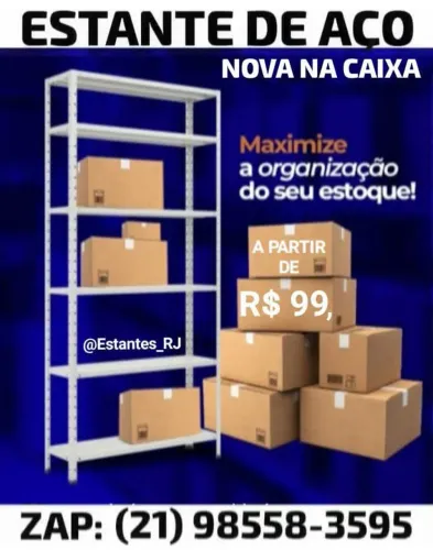 Estantes Metálicas para organizar