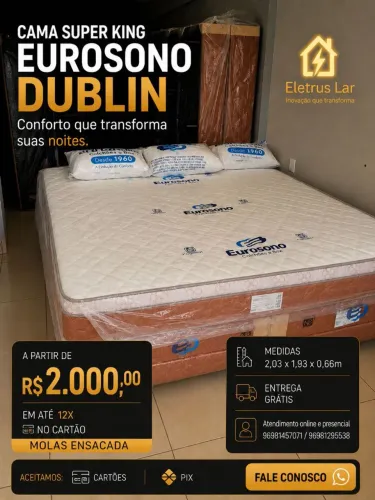 Vendo cama super king 