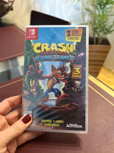 Jogo Nintendo Switch Crash bandicoot n sane trilogy
