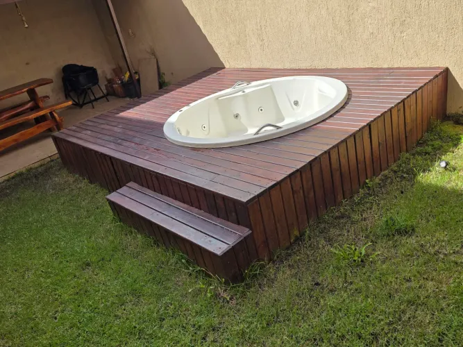 Banheira completa(bomba+aquecedor+iluminação)