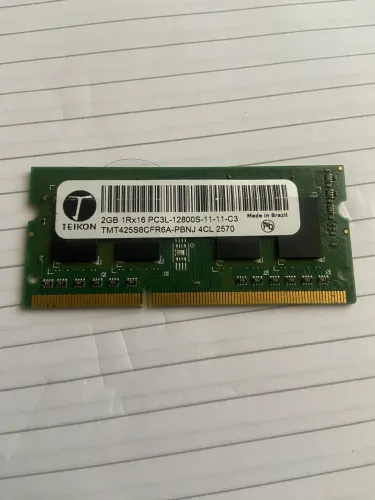 Memória RAM Notebook Teikon 2GB DDR3L 1600MHz SO-DIMM