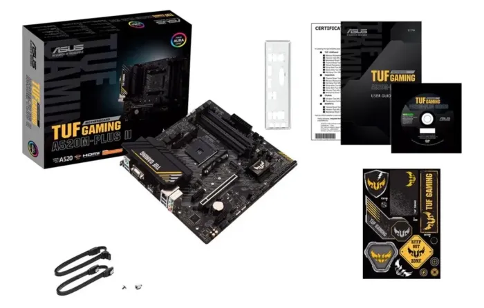 Placa Mãe Asus Tuf Gaming A520m - Plus II