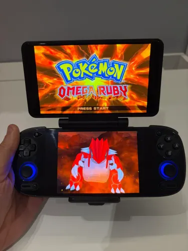 Retroid Pocket 5 + Dual Screen Add-on + Case + Grip + película