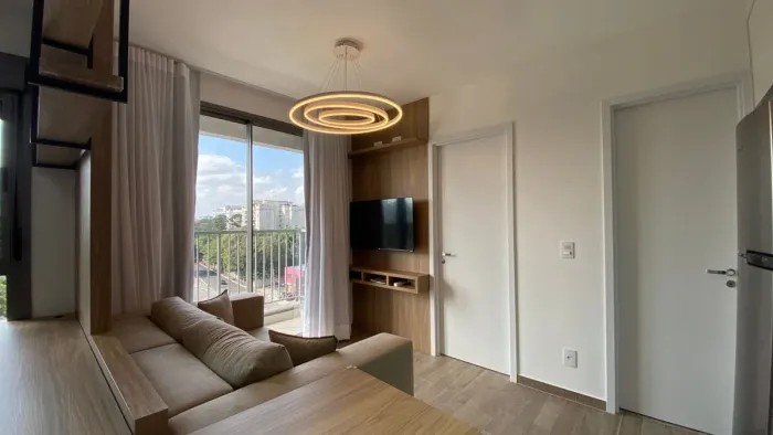 Apartamento com 1 Quarto para alugar, 37m² - Santo Amaro