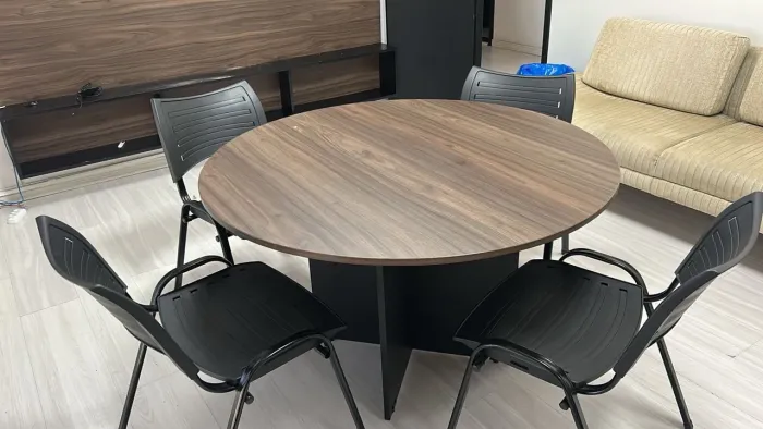Vendo mesa redonda MDF