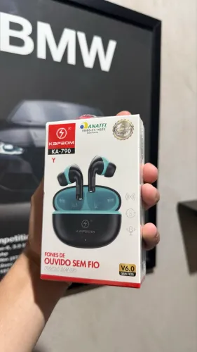 Fone de Ouvido Sem Fio Kapbom KA-790 Bluetooth 6.0