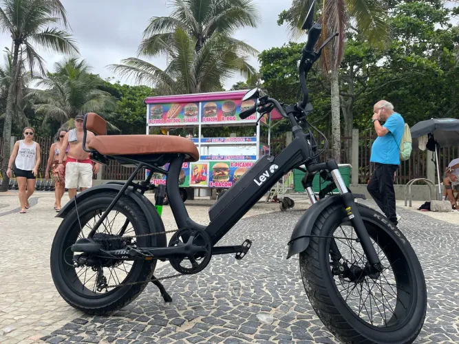 Bike Elétrica Cruiser LEV - Bicicleta Elétrica