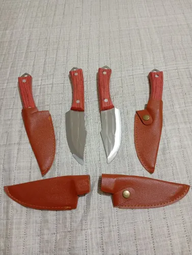 Faca artesanal para churrasco