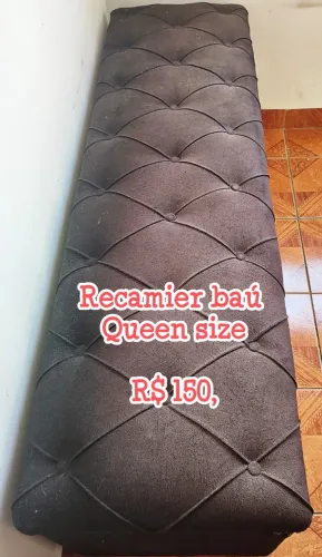 Recamier Baú Queen Size