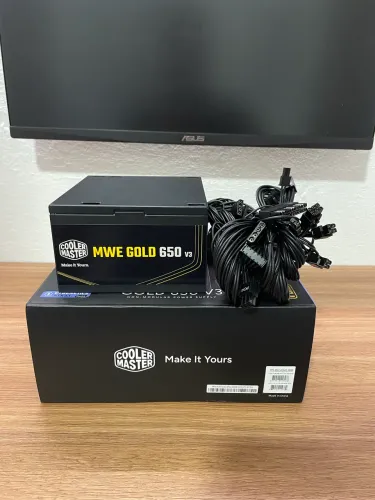 Fonte Cooler master 650w gold