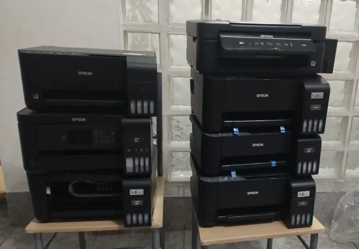 Lote 7 impressoras multifuncional Epson. Diversos modelos 