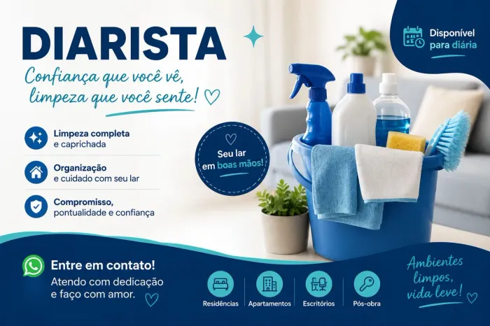 Serviços de Diarista