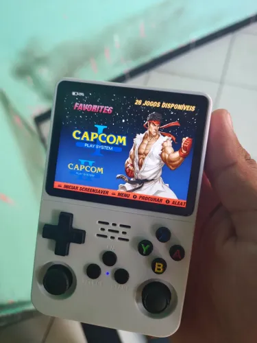 Videogame portátil retrô- 20 mil jogos incluindo PSP, play 1, super Nintendo, mega drive