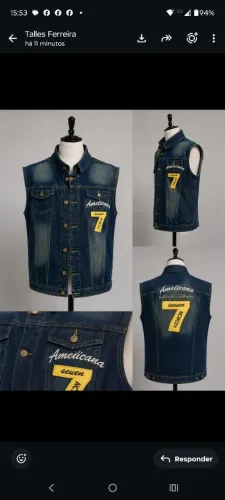 Jaqueta jeans vintage nova e perfeita. G