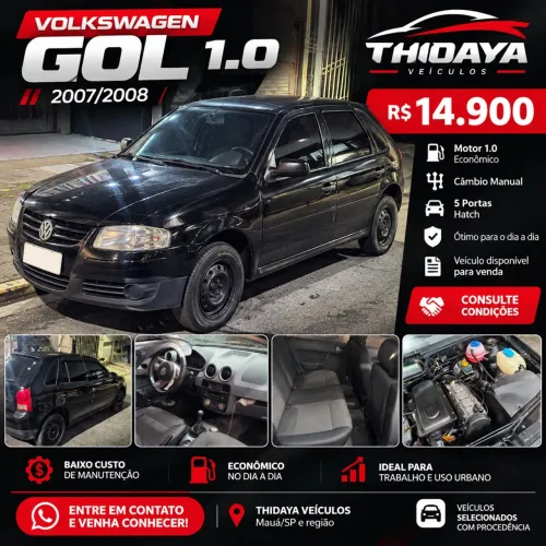 Volkswagen Gol Geração IV Trend 1.0 8V MI Total Flex Mec. 2P 2008