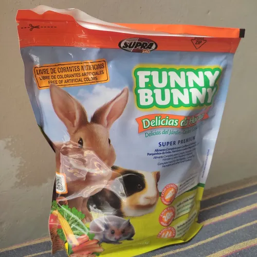 Ração funny bunny 500g