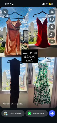 Roupas femininas
