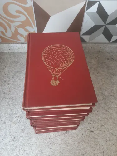 Lote 11 livros Coleção Júlio Verne 1965, primeira edição