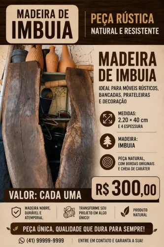 Prancha de imbuia