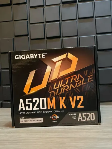GIGABYTE A520M K V2 AM4, 2 Slots DDR4, 1x Slots Nvme