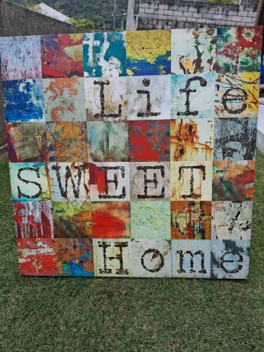 Belo quadro Life Sweet Home