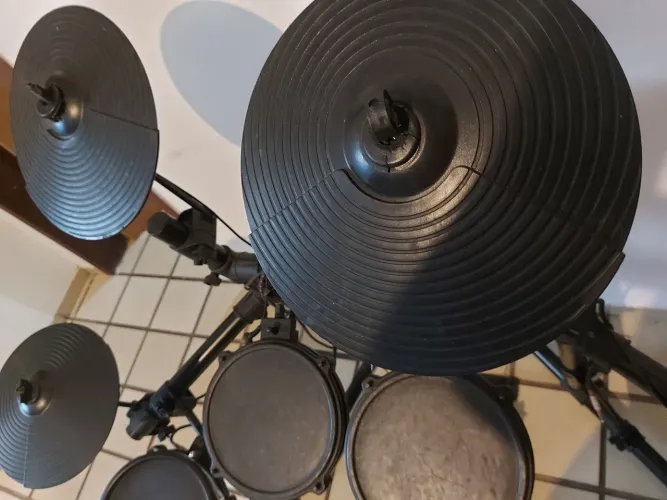 Kit Bateria Eletrônica Completa Módulo e USB MIDI
