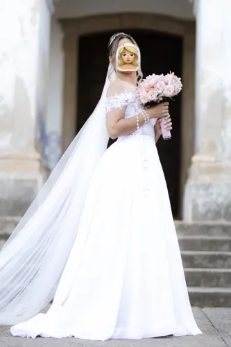 Vestido de Noiva - Ateliê Patricia Roque