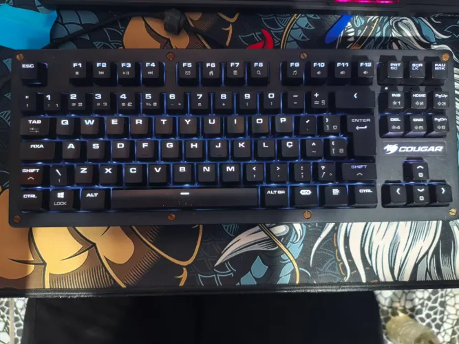 Teclado Cougar puti TKL