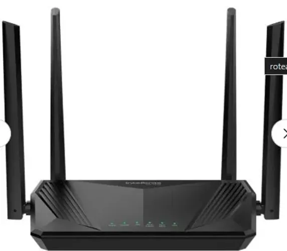 Roteador Intelbras Dual Band Wi-Fi 6 AX 1500MB 4 Antenas