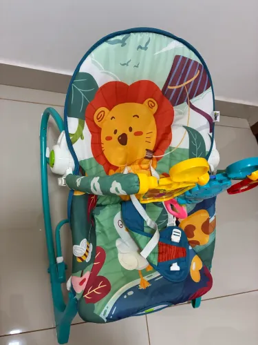 Cadeira de descanso vibratória bebê