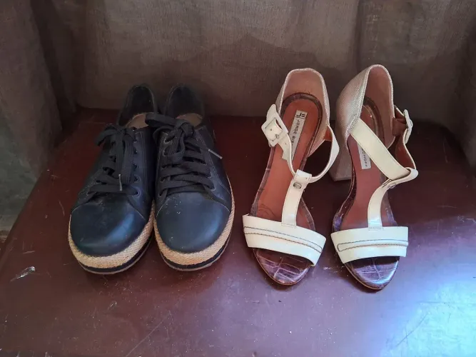 Sapatos númeração 35 o combo