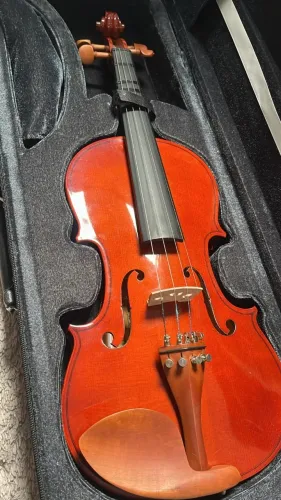 Violino 4/4 completo com estojo e arco