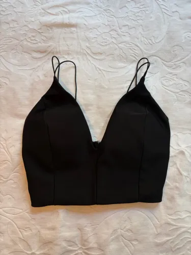 cropped preto renner pp