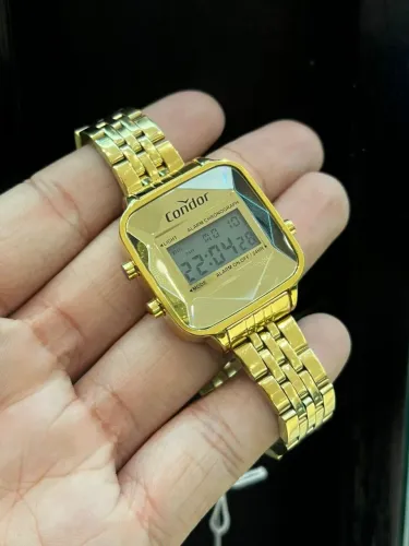 Relógio Feminino Condor Digital Dourado