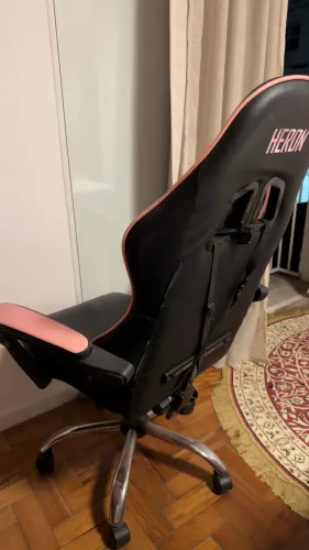 Cadeira Gamer TGT HERON ROSA E PRETO