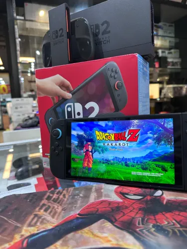 VENDO OU TROCO NINTENDO SWITCH 2 NA COR PRETO 256 GB ORIGINAL JOY-CONS MAGNÉTICOS