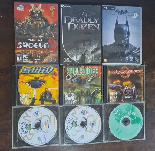 Lote de jogos de Pc