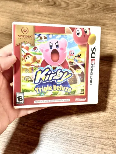 Kirby Triple Deluxe Original Nintendo 3DS Completo
