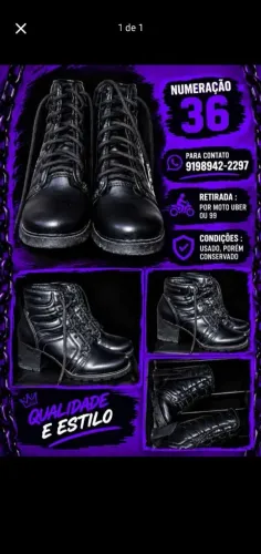 Bota à Venda