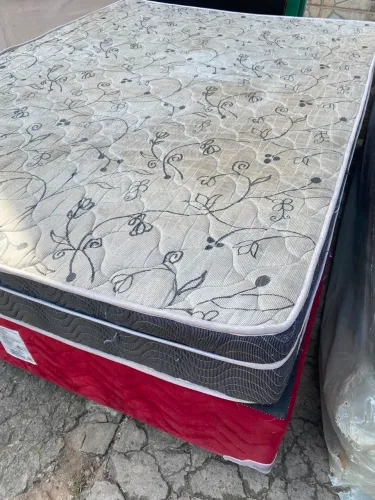 Cama box casal Ortobom