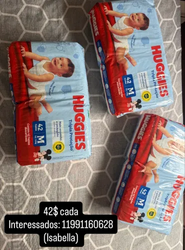 Fralda Huggies M