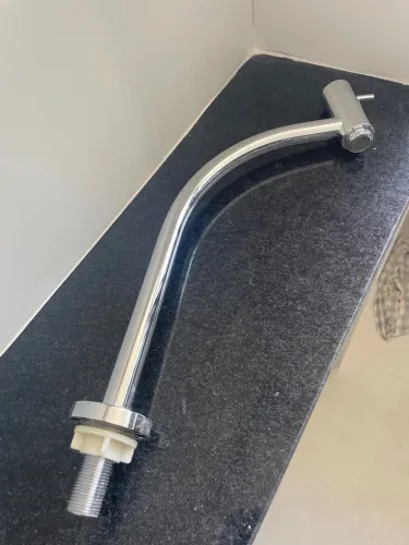 Torneira de Pia para Cozinha com Bica Alta Cromada 1167 Basic Celite