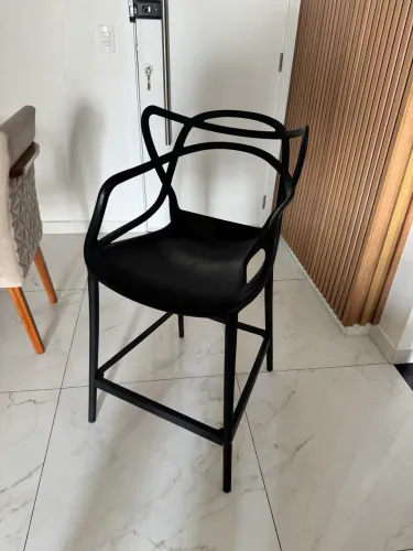 Banqueta Allegra Preta 