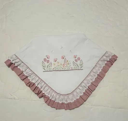 Manta para enxoval de bebê