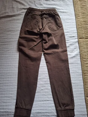Calça jogger marrom