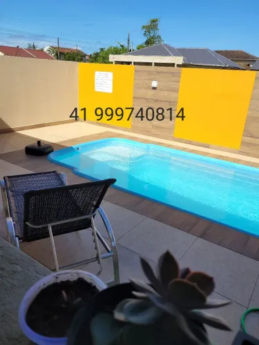 Casa com piscina/temporada/Itapoá