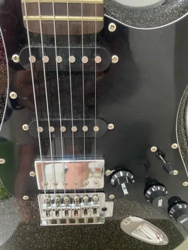 Guitarra Seizi Katana Cor Black Sparkle!