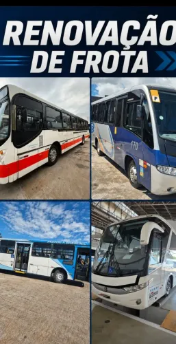 Renovação de Frota onibus urbano Micro onibus e onibus Rodoviário com ar condicionado