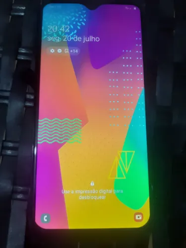 Samsung m20 64gb com película