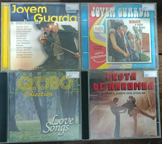 Lote 4 CD's por apenas 50 reais! 